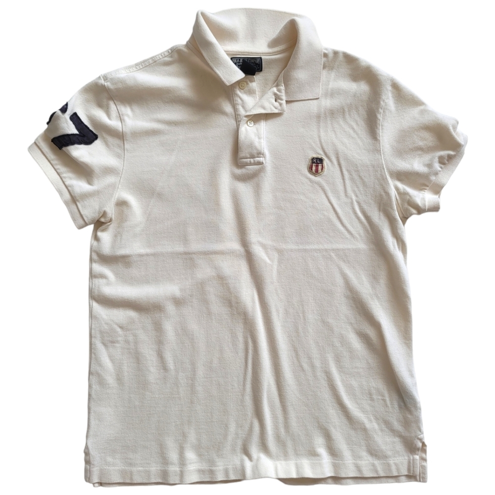 Polo Jeans Ralph Lauren men's Polo shirt cotton cream M